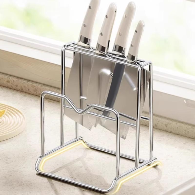 Commercial Kitchen Knife Holder - Stojak na noże ze stali nierdzewnej