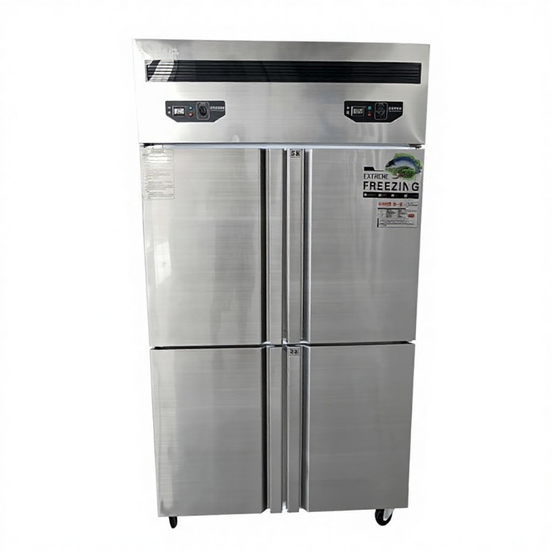 Commercial Kitchen Dimensions - Airo Czterodrzwiowy Komercyjny Zamrażacz Chłodniczy z