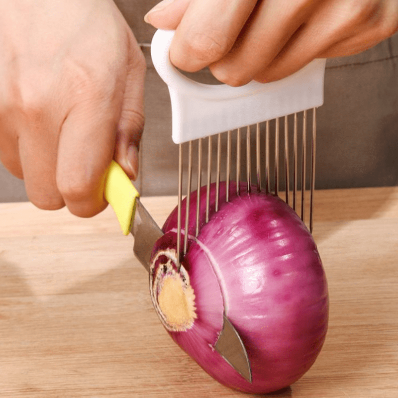 Commercial Kitchen Utensil Holder - 1/4PC Igła do cebuli ze stali