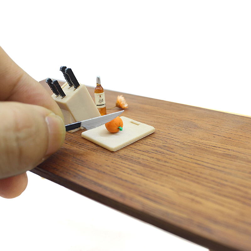 Commercial Kitchen Utensil Holder - Zestaw miniaturowych narzędzi kuchennych do domku