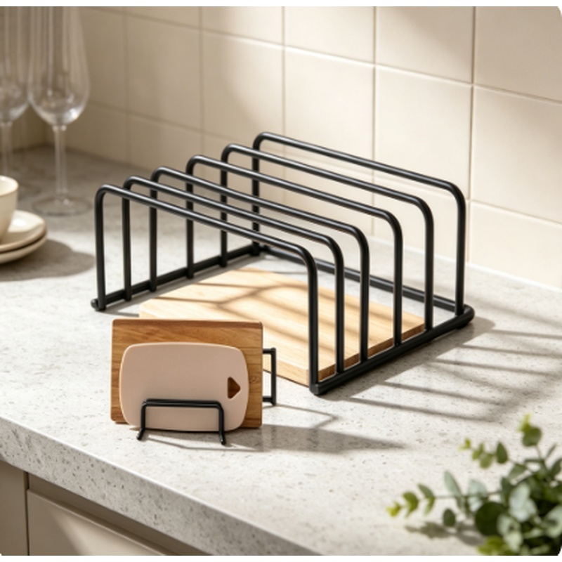 Commercial Kitchen Utensil Holder - Półka do przechowywania desek do krojenia,