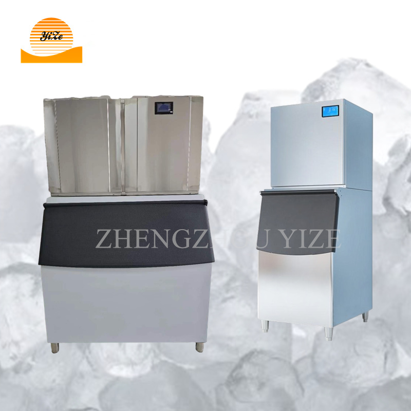 Commercial Ice Maker - Profesjonalna maszyna do produkcji kostek lodu,