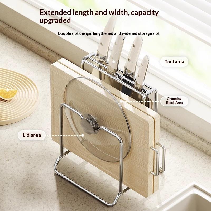 Stojak na noże ze stali nierdz – Commercial Kitchen Knife Holder recenzja i cena