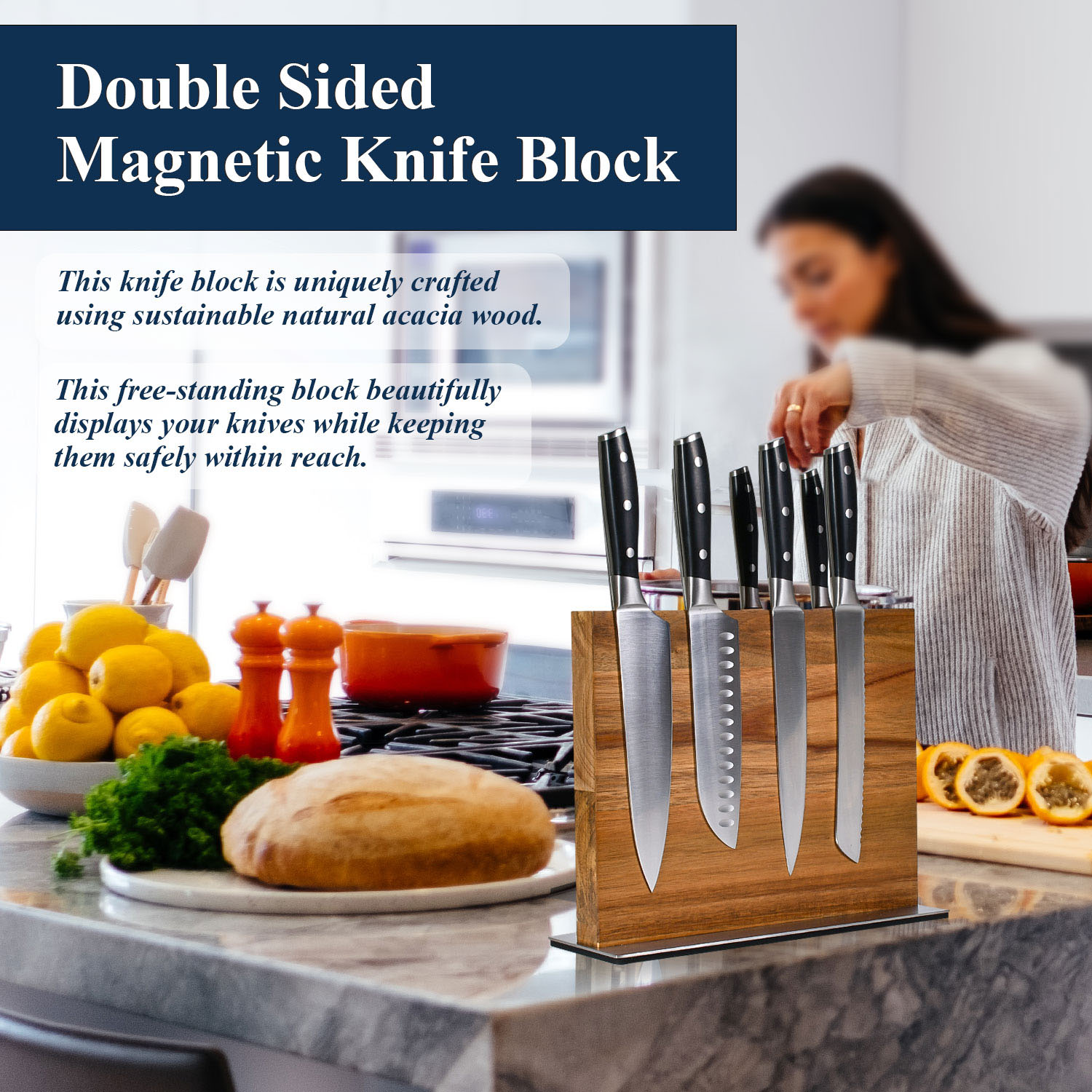 Wysokiej jakości magnetyczny b – Commercial Kitchen Knife Holder recenzja i cena