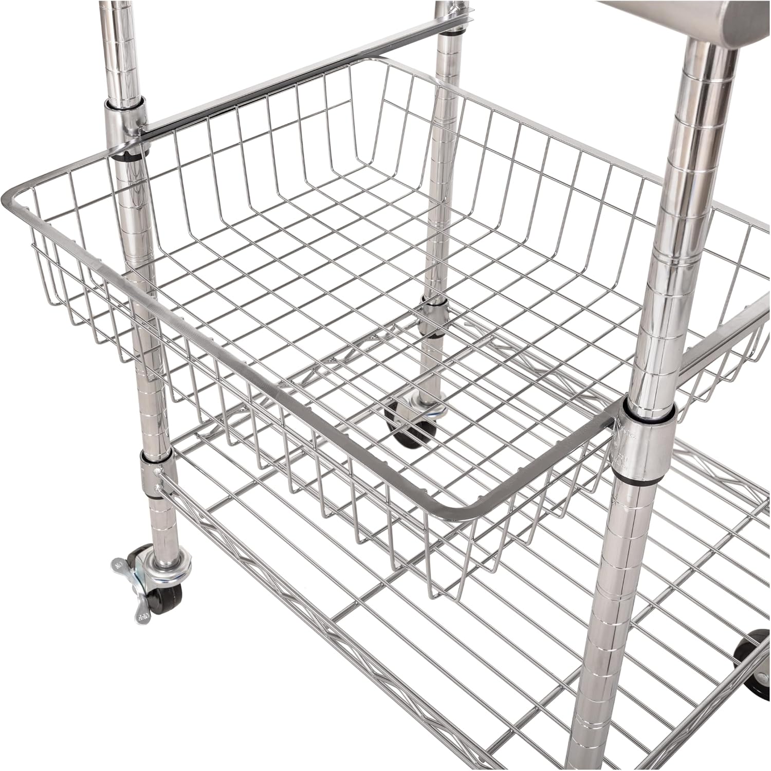 Stół roboczy ze stali nierdzew – Commercial Kitchen Island On Wheels recenzja i cena