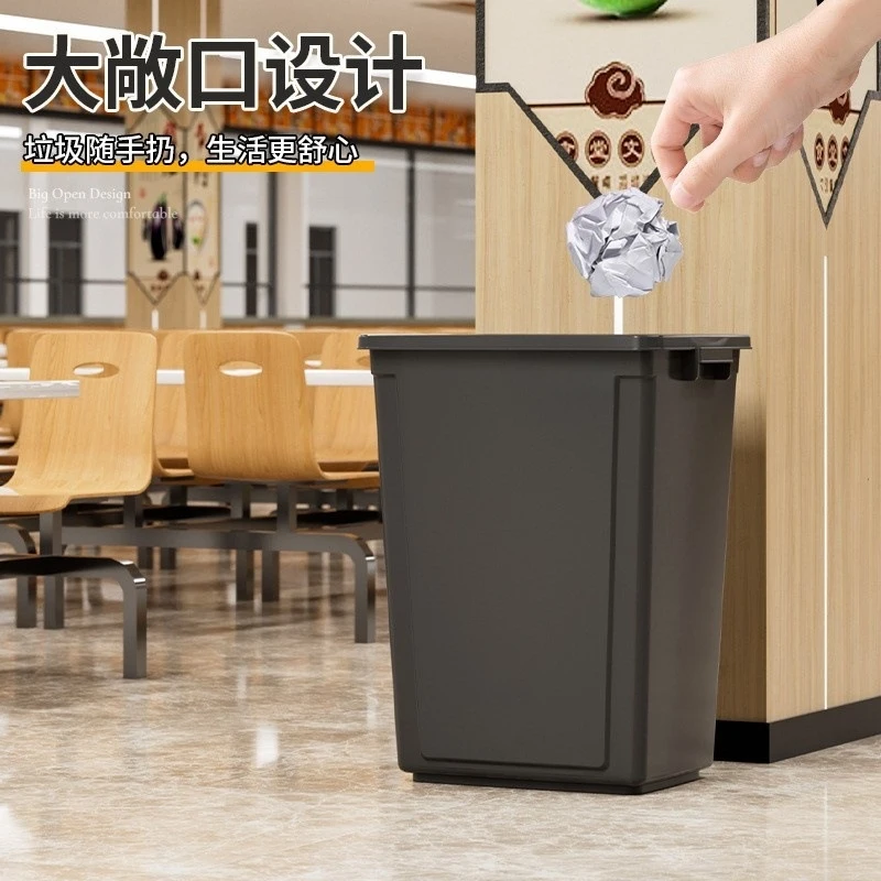 100L Duży kosz na śmieci z otw – Commercial Kitchen Garbage Can recenzja i cena