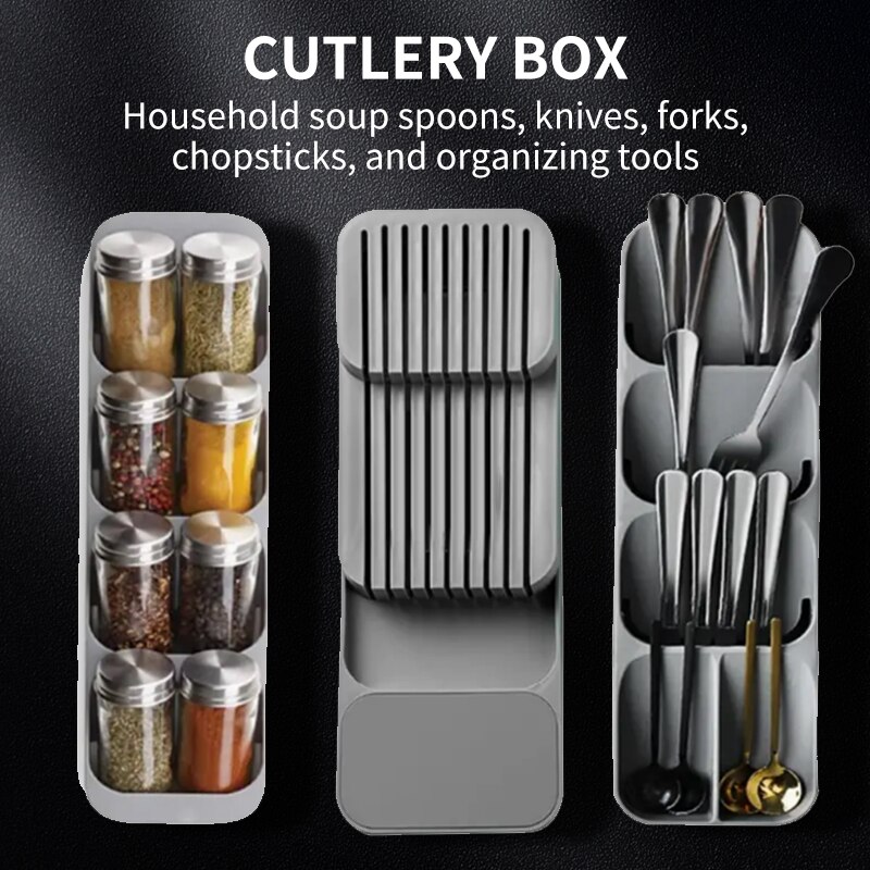 Szuflada kuchenna sztućce taca – Commercial Kitchen Knife Holder recenzja i cena