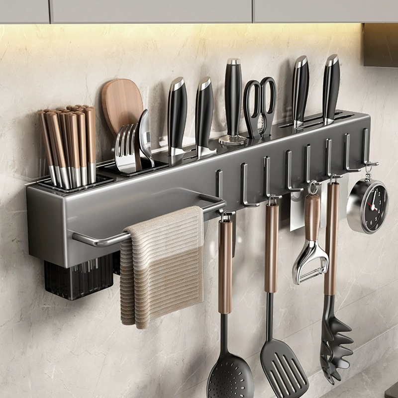 Wielofunkcyjny, ścienny regał  – Commercial Kitchen Knife Holder recenzja i cena