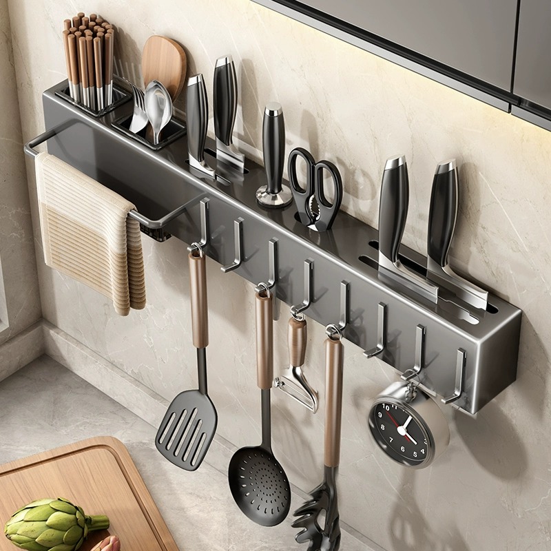 Wielofunkcyjny, ścienny regał  – Commercial Kitchen Knife Holder recenzja i cena
