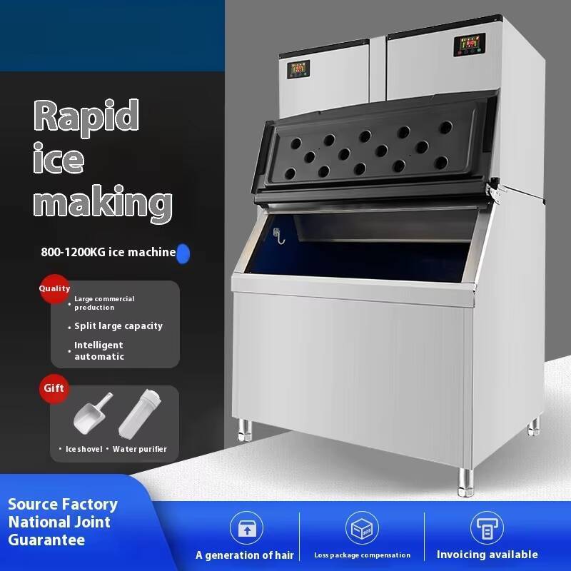 Maszyna do lodu kostkowego 100 – Commercial Ice Maker recenzja i cena