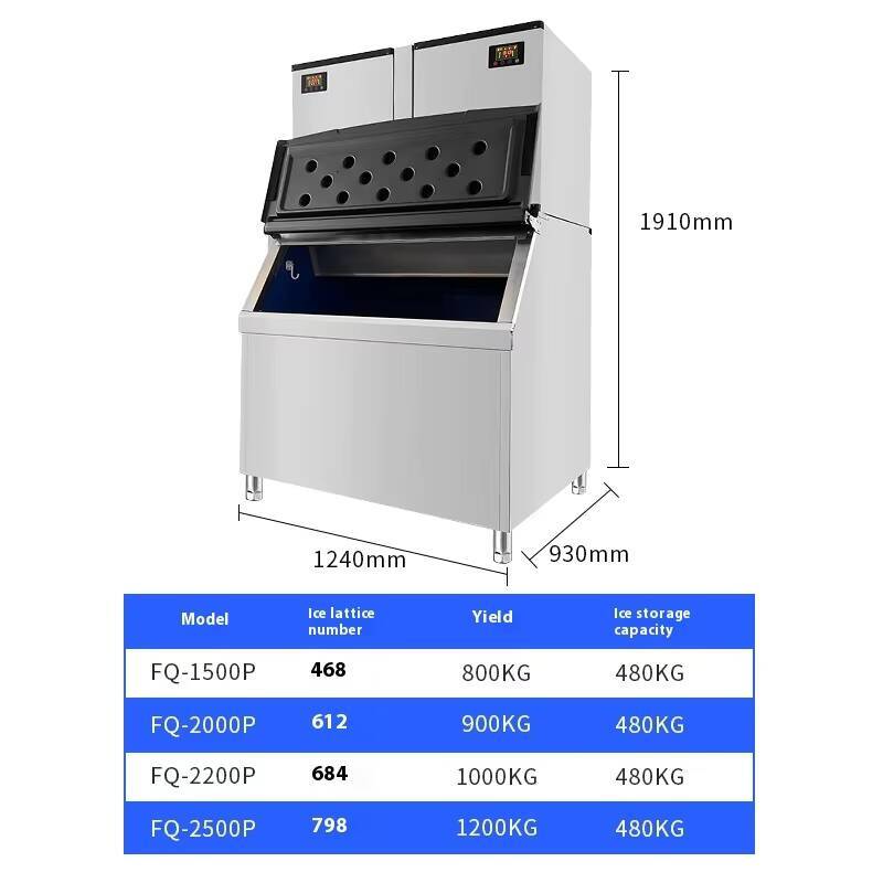 Maszyna do lodu kostkowego 100 – Commercial Ice Maker recenzja i cena