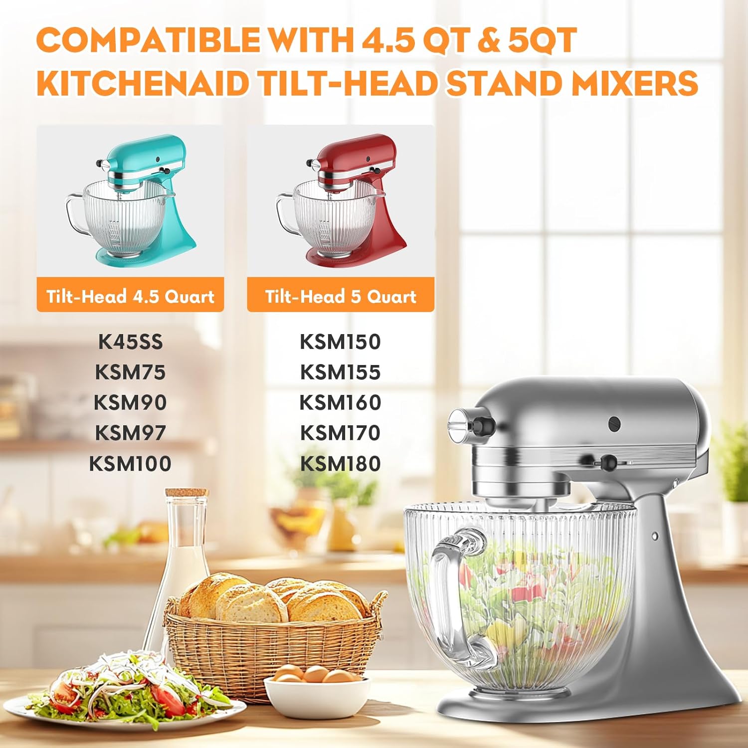 Szklana miska GVODE do miksera – Commercial Kitchenaid recenzja i cena