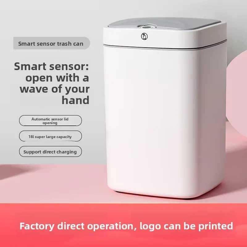 Kwadratowy inteligentny plasti – Commercial Kitchen Garbage Can recenzja i cena