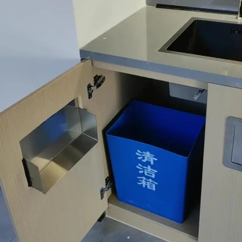 Kosz na śmieci ze stali nierdz – Commercial Kitchen Garbage Can recenzja i cena