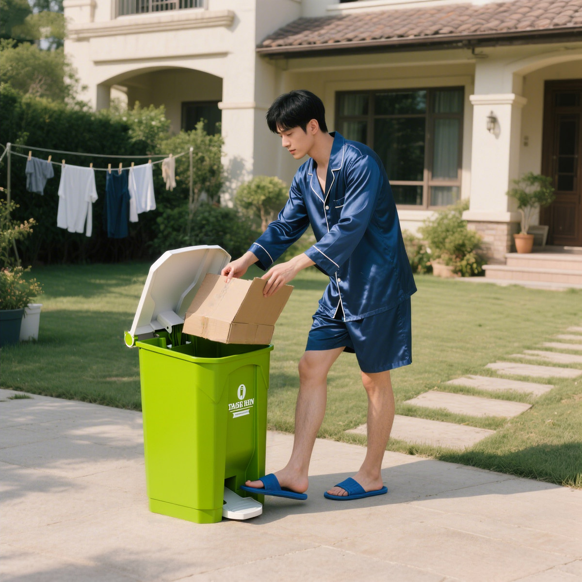 Duży zewnętrzny kosz na śmieci – Commercial Kitchen Garbage Can recenzja i cena