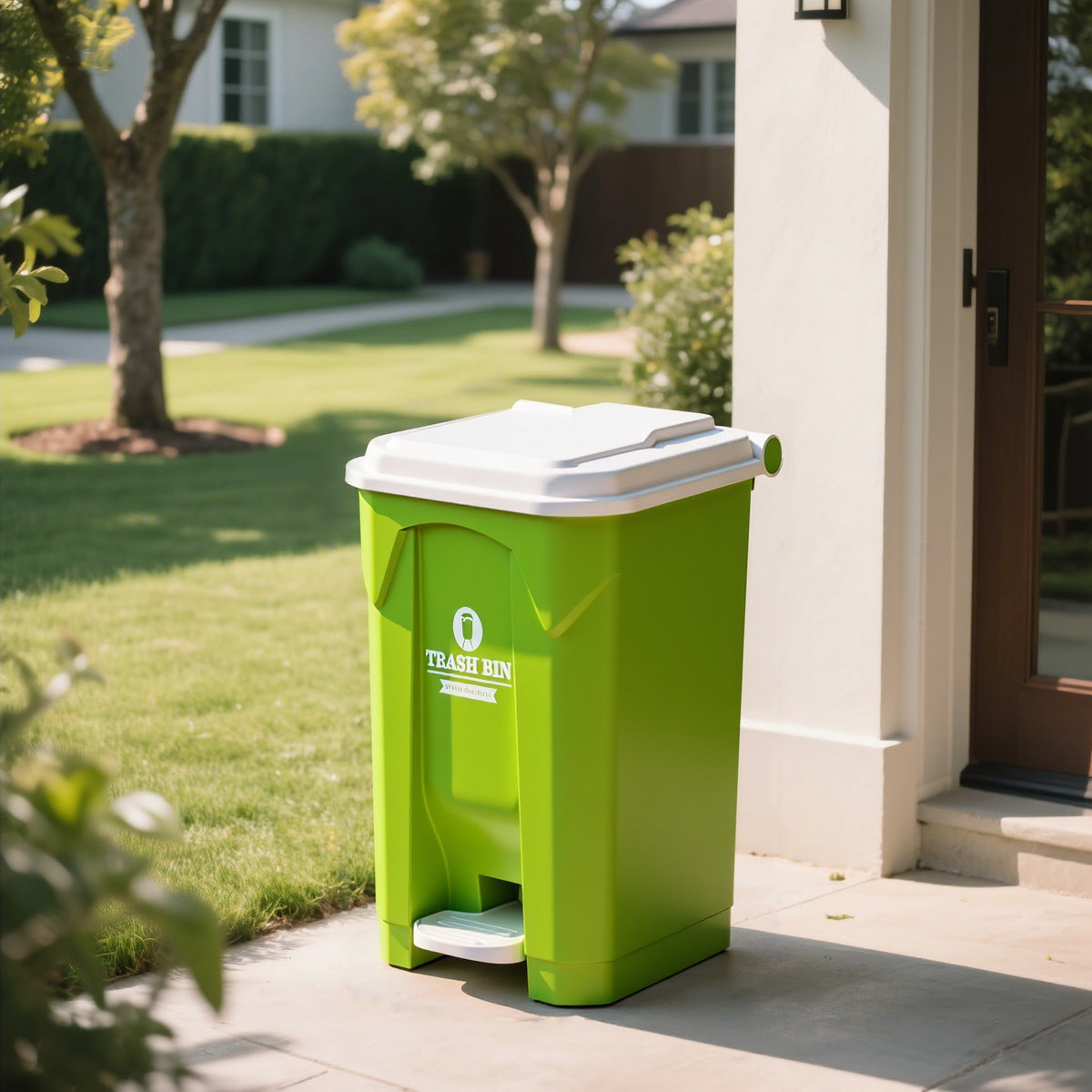 Duży zewnętrzny kosz na śmieci – Commercial Kitchen Garbage Can recenzja i cena