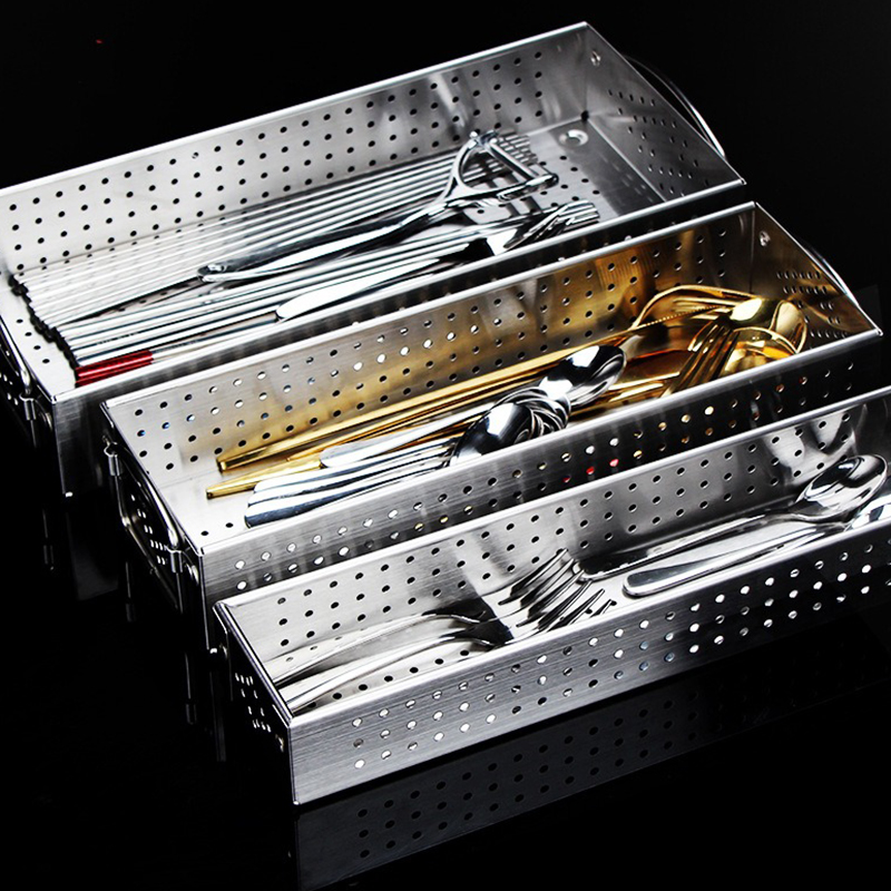 Pojemnik na sztućce ze stali n – Commercial Kitchen Knife Holder recenzja i cena