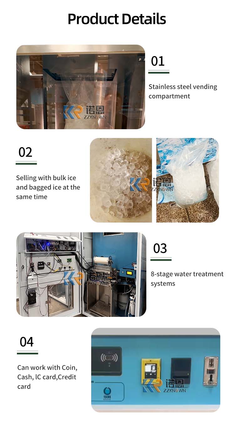Automat do lodu z możliwością  – Commercial Ice Maker recenzja i cena