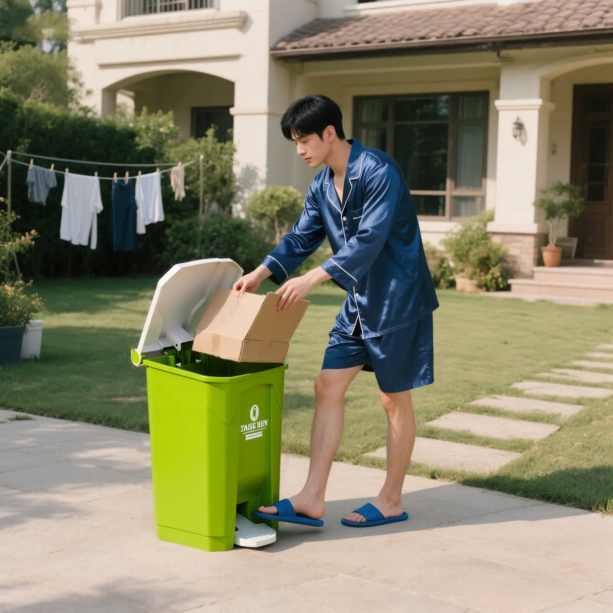 Duży zewnętrzny kosz na śmieci – Commercial Kitchen Garbage Can recenzja i cena