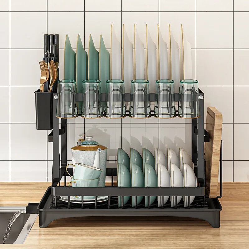 Dwupoziomowy stojak do suszeni – Commercial Kitchen Knife Holder recenzja i cena